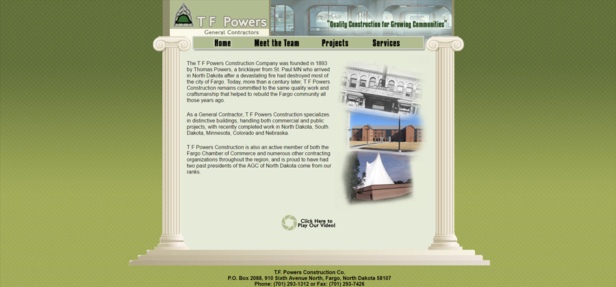 TF Powers Construction Before TF Powers Construction Before