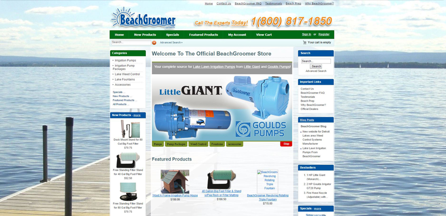 BeachGroomer - Web Design - BNG Design - West Fargo, ND BeachGroomer - Web Design - BNG Design - West Fargo, ND