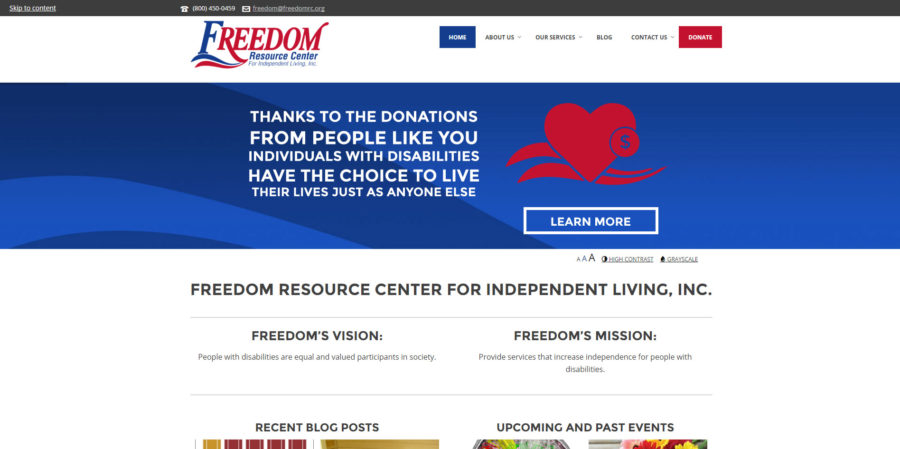 Freedom Resources home page - BNG Design - West Fargo, ND Freedom Resources home page - BNG Design - West Fargo, ND