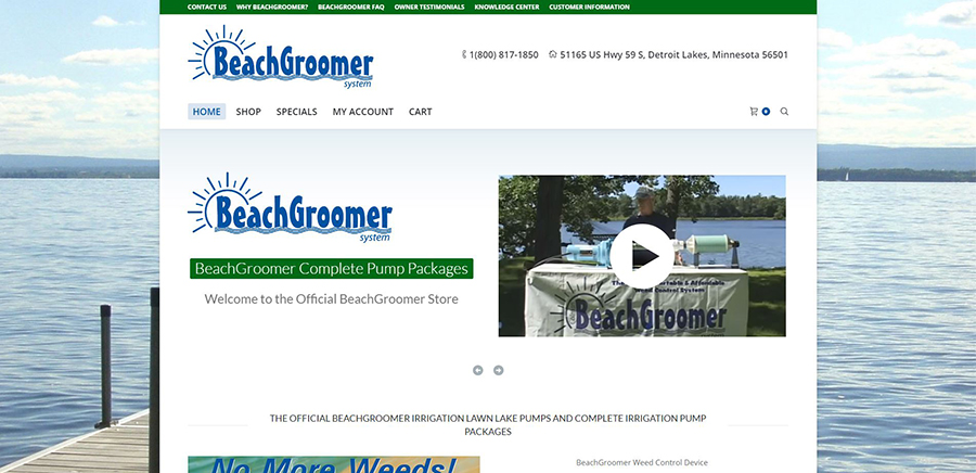 BeachGroomer - Web Design - BNG Design - West Fargo, ND BeachGroomer - Web Design - BNG Design - West Fargo, ND