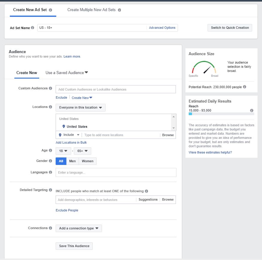 Facebook Ads Audience Builder_BNG Design_Fargo ND